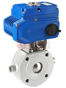 電動(dòng)對夾保溫球閥