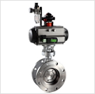 氣動(dòng)法蘭蝶閥