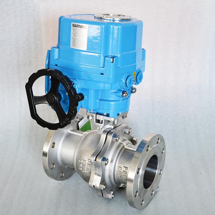 防爆電動(dòng)球閥實(shí)物圖