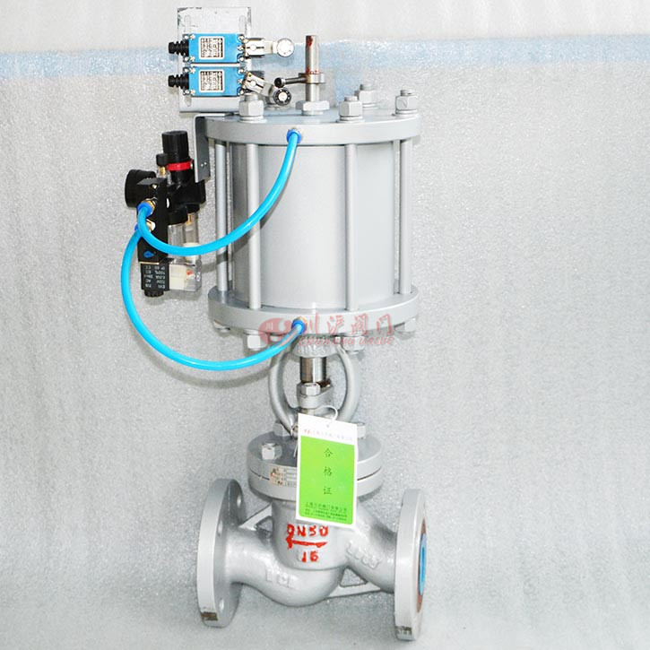 氣動(dòng)截止閥實(shí)物圖