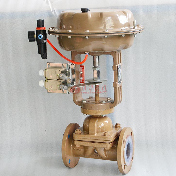 氣動隔膜切斷閥實物圖
