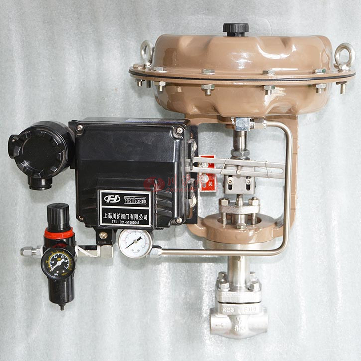 氣動小流量調節(jié)閥實物圖